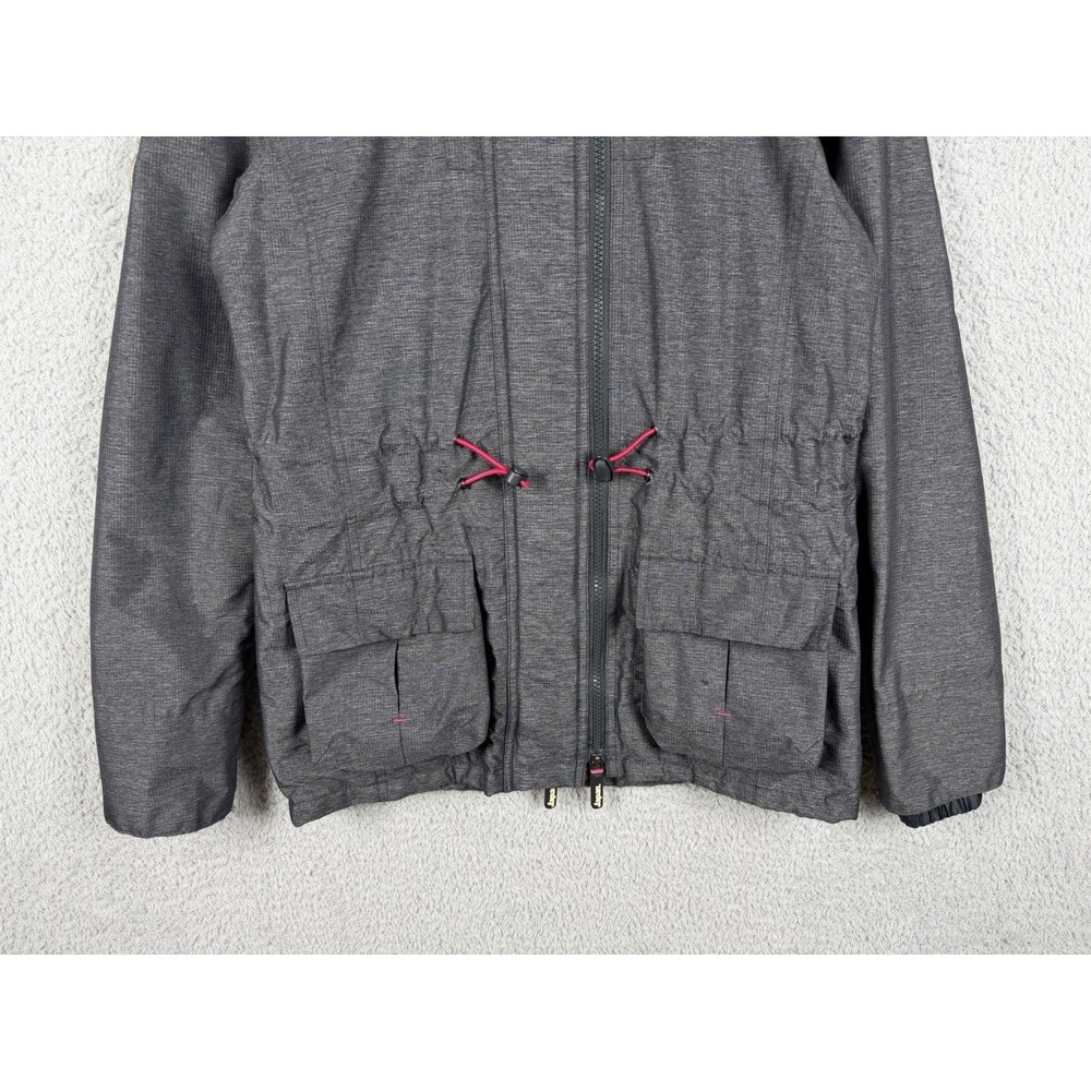 SUPERDRY Womens Windcheater Hooded Windbreaker Jacket Japan Size XS Gray - Picture 5 of 8